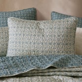 Logan &amp; Mason Cleo Cotton Sateen Coverlet Set