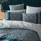 Logan &amp; Mason Griffin Cotton Sateen Quilt Cover Set