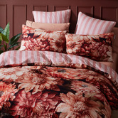 Logan &amp; Mason Lindie Cotton Sateen Quilt Cover Set