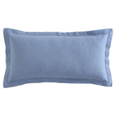 Platinum Collection Ascot Waffle Rectangular Cotton-Blend Cushion