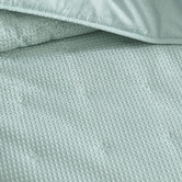 Platinum Collection Surf Waffle Ascot Cotton-Blend Coverlet