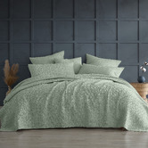 Platinum Collection Sage Kayo Cotton Coverlet