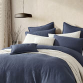 Platinum Collection Caspian Matelasse Cotton Quilt Cover Set