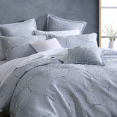 Platinum Collection Arlo Yarn-Dyed Jacquard Quilt Cover Set