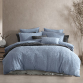 Platinum Collection Kaia Matelasse Cotton Quilt Cover Set