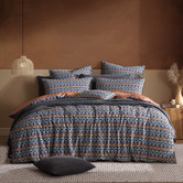 Platinum Collection Kassia Cotton Seersucker Quilt Cover Set