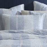 Platinum Collection Slate Hurley Cotton-Blend Quilt Cover Set