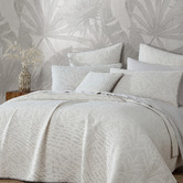 Platinum Collection Fog Kailani Cotton Queen/King Coverlet Set