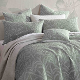 Platinum Collection Cilantro Kailani Cotton Queen/King Coverlet Set