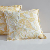 Platinum Collection Grace Yarn-Dyed Jacquard European Pillow Sham