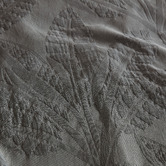 Platinum Collection Moana Stonewashed Cotton Jacquard Quilt Cover Set