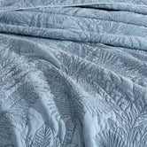 Platinum Collection Tropica Stonewashed Cotton Queen/King Coverlet Set