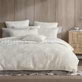 Platinum Collection Stone Tahiti Cotton Gauze Jacquard Quilt Cover Set