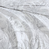Platinum Collection Tropica Stonewashed Cotton Queen/King Coverlet Set