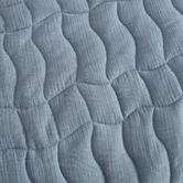 Platinum Collection Cascade Quilted Cotton Gauze Queen/King Coverlet Set