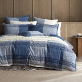 Platinum Collection Heritage Cotton Boucle Jacquard Quilt Cover Set