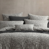 Platinum Collection Cyprus Cotton Jacquard Quilt Cover Set