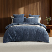 Platinum Collection Zava Cotton Jacquard Quilt Cover Set