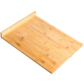 Lifestyle Traders Gourmet Kitchen Bamboo Cutting Board with Counter Edge