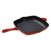 Lifestyle Traders Square 22cm Cast Iron Grill Pan