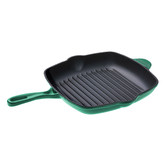 Lifestyle Traders Square 22cm Cast Iron Grill Pan