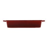 Lifestyle Traders Black Cherry Red 30cm Cast Iron Baking Dish