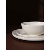 Lifestyle Traders 12 Piece Coupe Ceramic Dinner Set