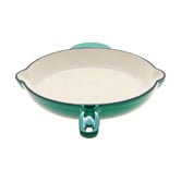 Lifestyle Traders 2 Piece Cast Iron Fry Pan &amp; Grill Pan Set