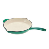 Lifestyle Traders Eden Green 26cm Cast Iron Fry Pan