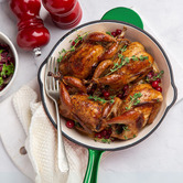 Lifestyle Traders Eden Green 26cm Cast Iron Fry Pan