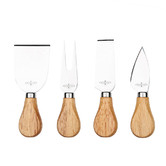 Lifestyle Traders 4 Piece Small Cheese Knife &amp; Board Set