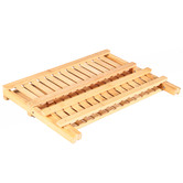 Lifestyle Traders Sherwood Folding Bamboo Dish Rack