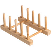 Lifestyle Traders Sherwood Bamboo Plate Racks