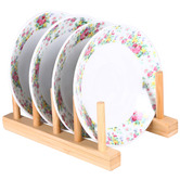 Lifestyle Traders Sherwood Bamboo Plate Racks