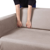 Lifestyle Traders Stretch Premium Faux Suede Sofa Cover Only