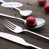 Lifestyle Traders 24 Piece Sherwood Stainless Steel Cutlery Set