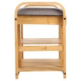 Lifestyle Traders Sherwood Cushioned Shoe Storage Bench