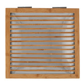 Lifestyle Traders Foldable Bamboo Laundry Hamper