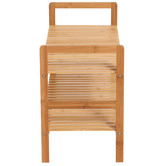 Lifestyle Traders 2 Tier Gabbie Bamboo Shoe Rack