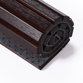 Lifestyle Traders Flexible Bamboo Sofa Armrest Tray with Non-Slip Base