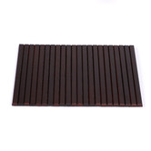 Lifestyle Traders Flexible Bamboo Sofa Armrest Tray with Non-Slip Base