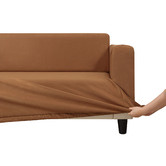 Lifestyle Traders Stretch Premium Faux Suede Sofa Cover Only