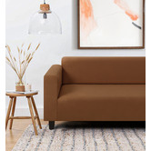 Lifestyle Traders Stretch Premium Faux Suede Sofa Cover Only