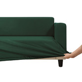 Lifestyle Traders Stretch Premium Faux Suede Sofa Cover Only