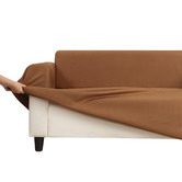 Lifestyle Traders Stretch Premium Faux Suede Sofa Cover Only