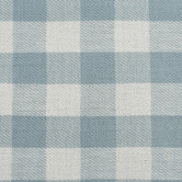 Lifestyle Traders Blue &amp; White Chequered Picnic Rug