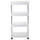 Lifestyle Traders 4 Tier 22cm Storage Organiser Cart