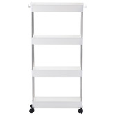 Lifestyle Traders 4 Tier 12.5cm Storage Organiser Cart