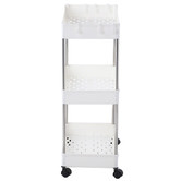 Lifestyle Traders 3 Tier 22cm Storage Organiser Cart