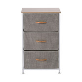 Lifestyle Traders Luna 3 Drawer Chest